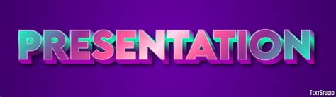 Sample of Text Presentation 的图像结果