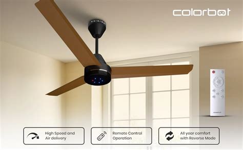 Buy Colorbot Stella 1200 mm BEE 5 Star Rated BLDC Ceiling Fans with ...