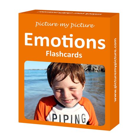 Buy Picture My Picture Feelings and Emotions Flash Cards: 40 Emotion ...