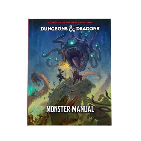 Dungeons and Dragons RPG: Monster Manual Hardcover (5E 2024 Edition ...