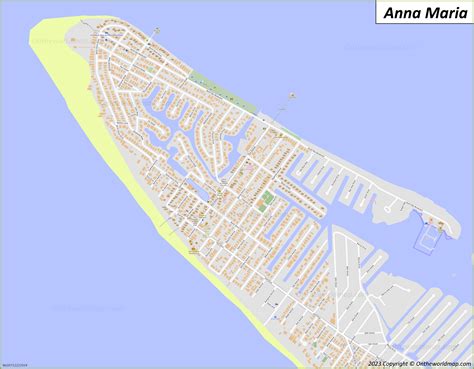 Printable Map Of Anna Maria Island Florida