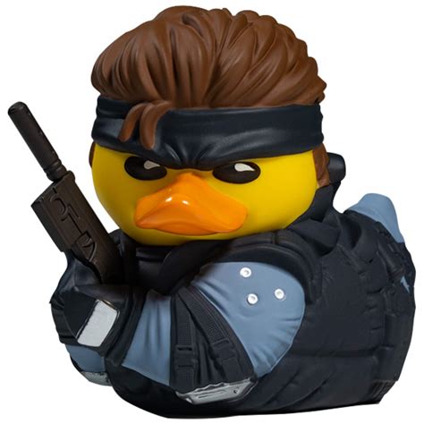 Amazon.com: TUBBZ Solid Snake Collectible Rubber Duck Vinyl Figure ...
