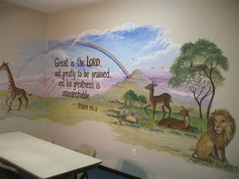 Image detail for -Covenant Baptist Church - MURAL DETAIL | Kids church ...