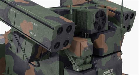 3D HMMWV M998 Equipped with Avenger Simple Interior Camo model | 3D ...