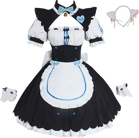 EOGAIL Nekopara Anime Cosplay Women Full Set, Cat Girl Maid India | Ubuy
