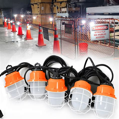 Image result for LED Construction String Lights