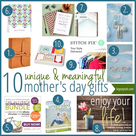 10 Unique & Meaningful Mother's Day Gift Ideas - Intentional Moms