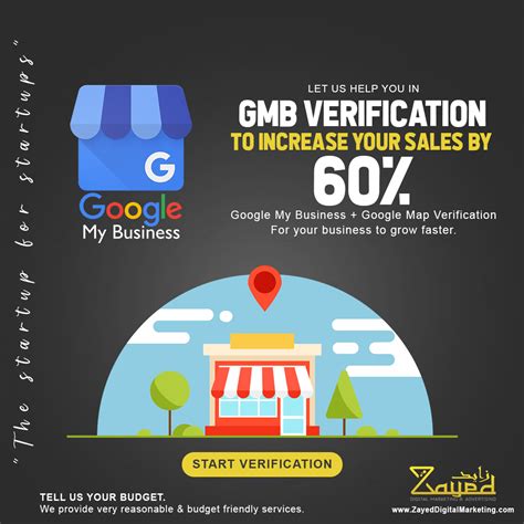 Google My Business Verification Services - Zayed Digital Marketing