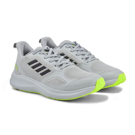 Cantabil Men's Grey Self Design Running Shoes