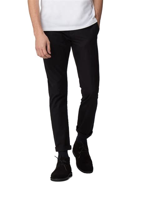 Men's Slim Fit Black Chino Pants at Marisela Warren blog