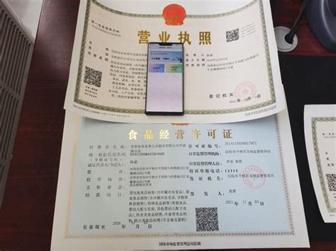 信阳市平桥区成功发放首张“多证集成、一照通行”食品营业执照 -大河网