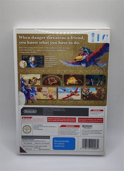 The Legend of Zelda: Skyward Sword - Nintendo Wii - Preowned, PAL ...