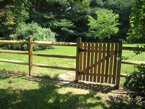 4 Rail Split Rail Fence