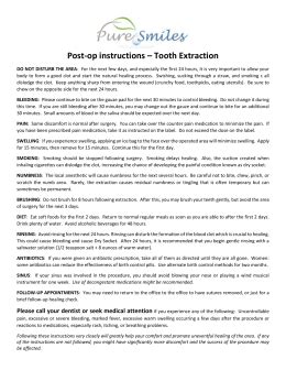 Post-Extraction Instructions Template 的图像结果