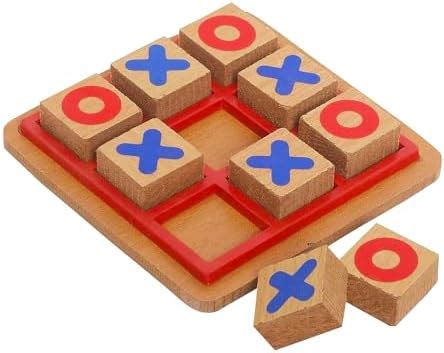 Buy BKDT Marketing Tic Tac Toe Board Game for Kids (Brown) Online at ...