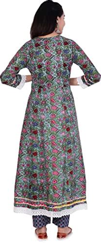 Buy MANMAYEE Indian Tunic & Tops Women's Badala Work On Yoke Cotton ...