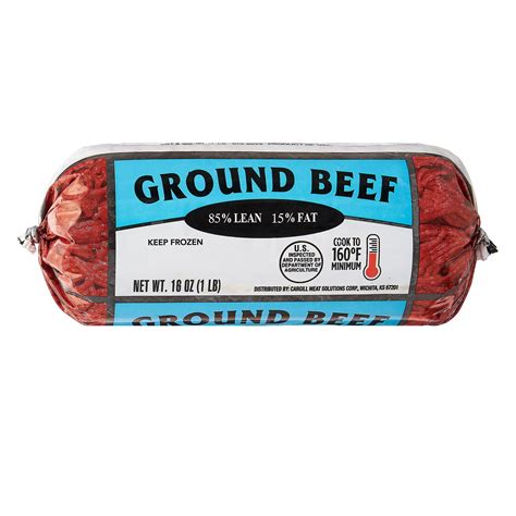 85% Lean/15% Fat Ground Beef Roll | Fig App