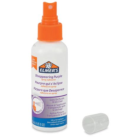Elmer's Adhesive Spray, 8 Oz. Disappearing Purple (E464TR) : Amazon.in ...