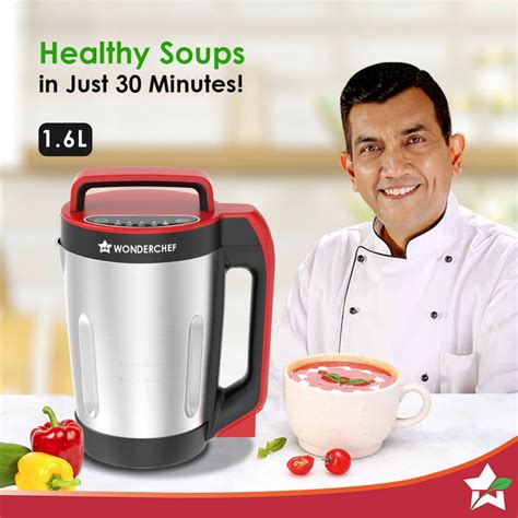 NEO Automatic Soup Maker | 1.6 Litre | 900W Heater | Stainless Steel B ...