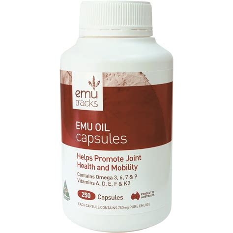 Emu Tracks Emu Oil Capsules – Evelyn Faye Nutrition