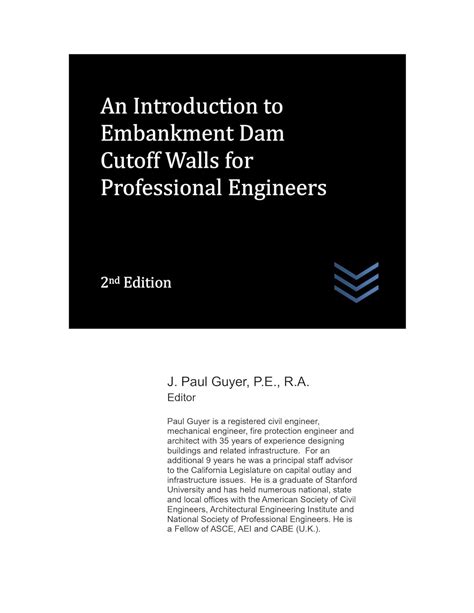 An Introduction to Embankment Dam Cutoff Walls for Professional ...