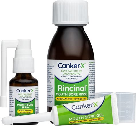 Canker-X Mouth Sore Gel 8 mL - Fast Relief for Mouth Sores | [Brand ...