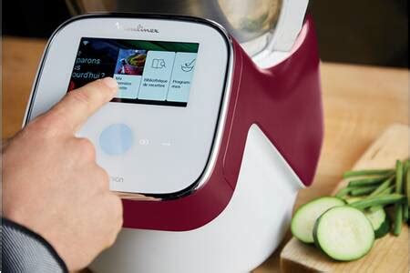 Robot cuiseur Moulinex I-Companion Touch XL Rouge HF934510 | Darty
