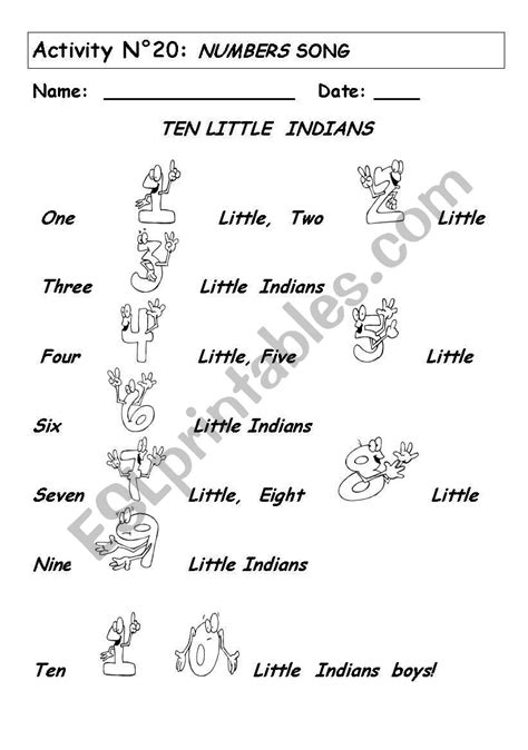 Number Exercise Song 的图像结果