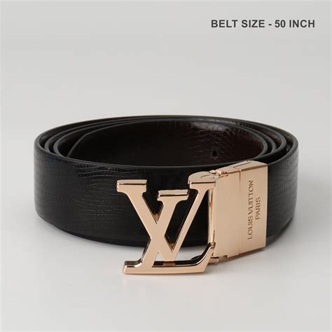 LV Rose Gold Prestige Belt – Limited Edition