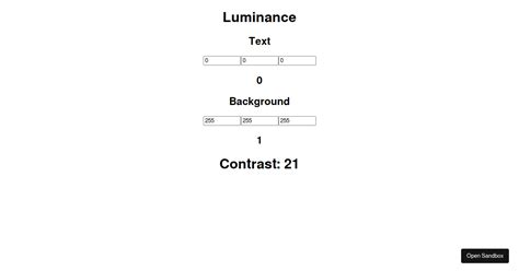 Relative Luminance 的图像结果
