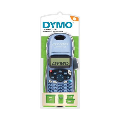 Dymo LetraTag LT100H Handheld Label Maker Blue | Warehouse Stationery, NZ