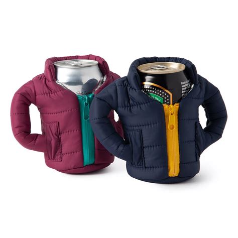 Puffer Jacket Beer Can Koozies | The Green Head