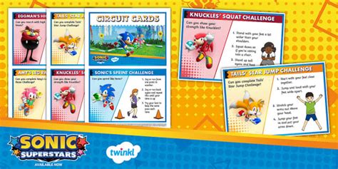 FREE! - Sonic: Circuit Cards [Ages 5-7] (teacher made)