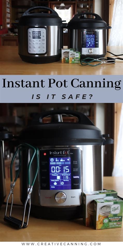 Image result for Instant Pot Tutorial Canning