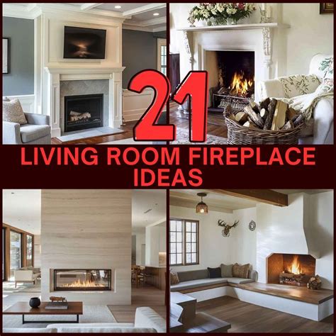 21 Modern and Classic Living Room Fireplace Ideas for Perfect Ambiance