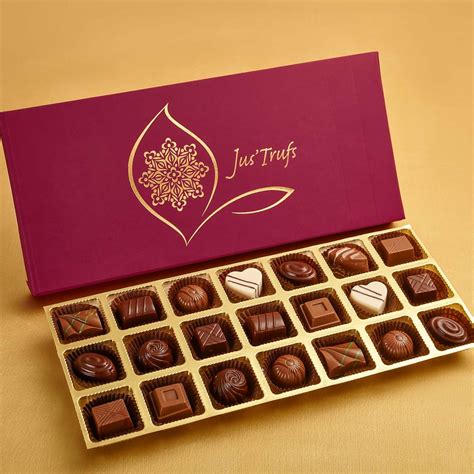 Diwali Classic Chocolate Bliss box of 21 I Premium Assorted Milk and ...