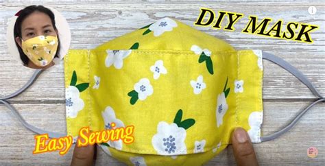 Image result for Very Easy Face Mask Sewing Tutorial