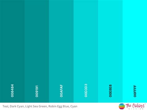 Image result for Cyan Color Code