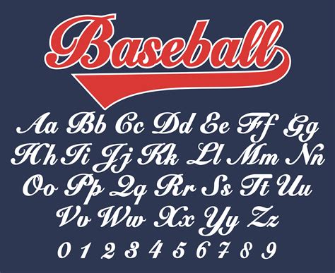 Image result for Baseball Free Script Font