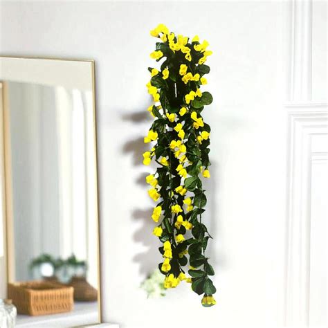 Buy Akaar Rose Bud Falling in Yellow – Elegant Home Décor Piece – Akaar ...