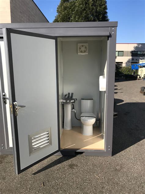 2020 BASTONE 110V DOUBLE DOOR PORTABLE TOILET BUILDING