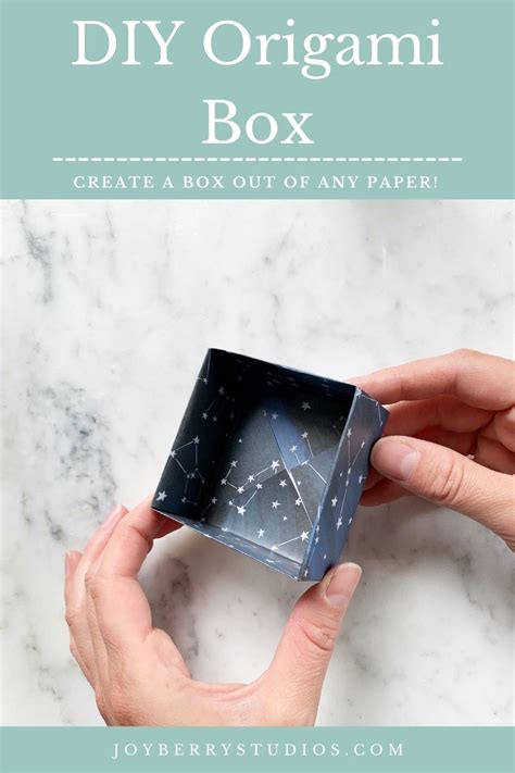 Image result for How to Make a Box Using Paper