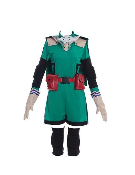 Buy WOSHOW My Hero Academia Deku Izuku Midoriya Cosplay Female Version ...