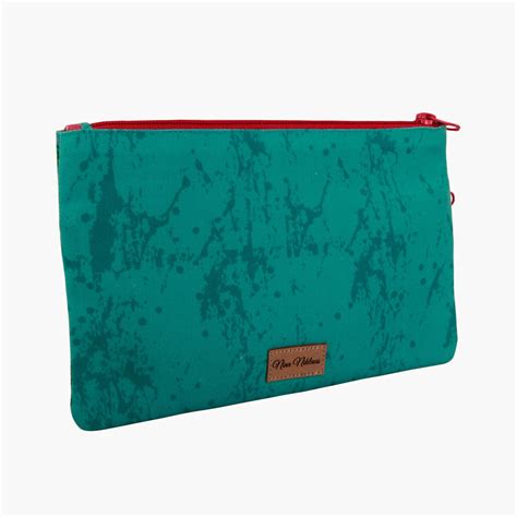 Buy PINAKEN Cup Cake Blue Multicolour Two-Zip Pouch - 15x22.5cm from ...