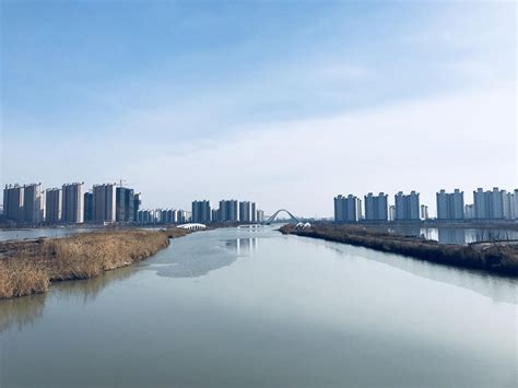 江苏淮安：风光迷人的里运河中洲岛