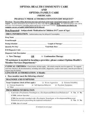 Fillable Online Documents and Forms for Medicaid PlansMembersOptima ...