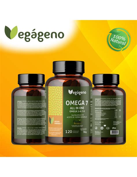 OMEGA 7 ALL IN ONE de Aceite de Espino Amarillo con Omega 3 6 7 9 y ...
