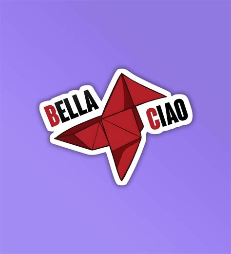 Bella Ciao | Money Heist - Laptop / Mobile Sticker – Peeekaboo