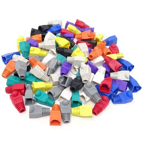 Buy Ethernet Cable Strain Relief Boots Plug Covers | Makerbazar