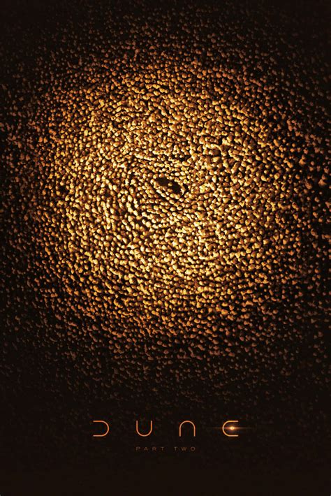 Download Dune Part Two Movie Poster Wallpaper | Wallpapers.com